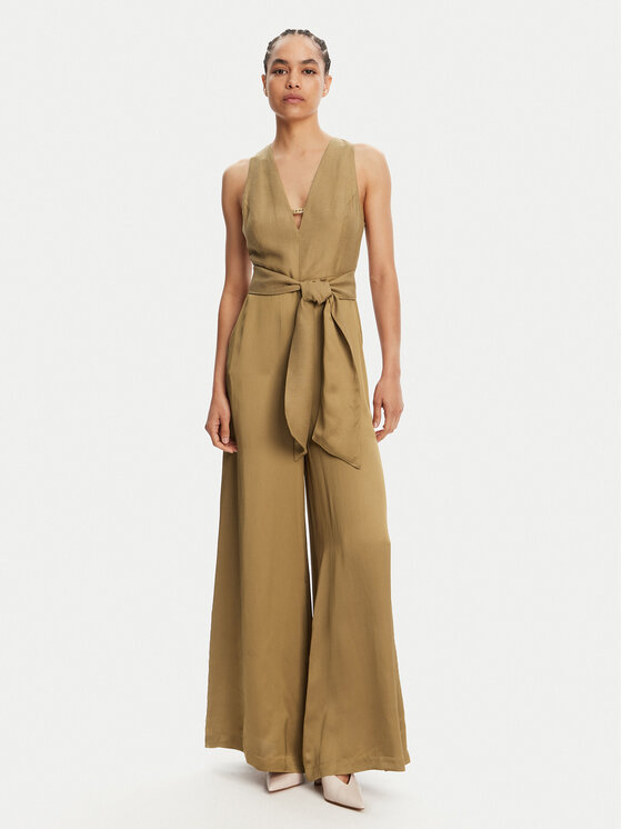 TWINSET TWINSET Salopetă 251TT2272 Bej Regular Fit