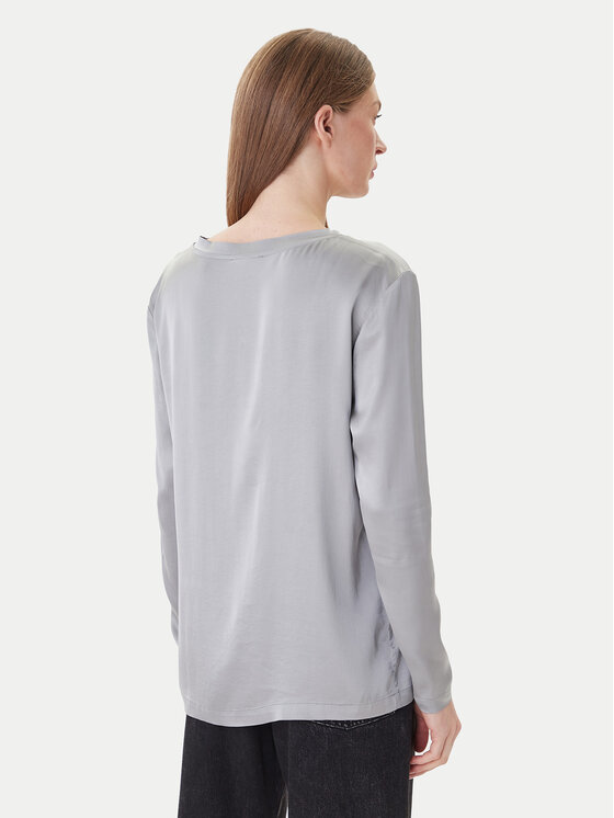 ViCOLO ViCOLO Блузка TF0244 Сірий Regular Fit