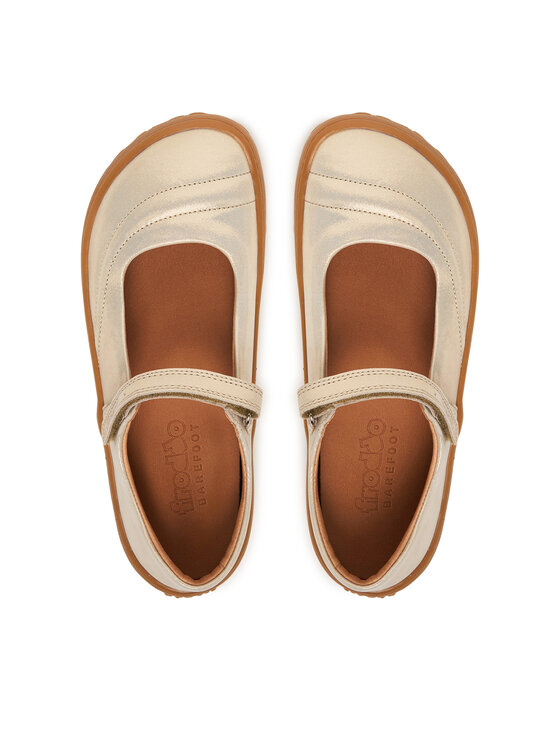 Froddo Froddo Baleriny Barefoot Mary J G3140195-2 DD Złoty