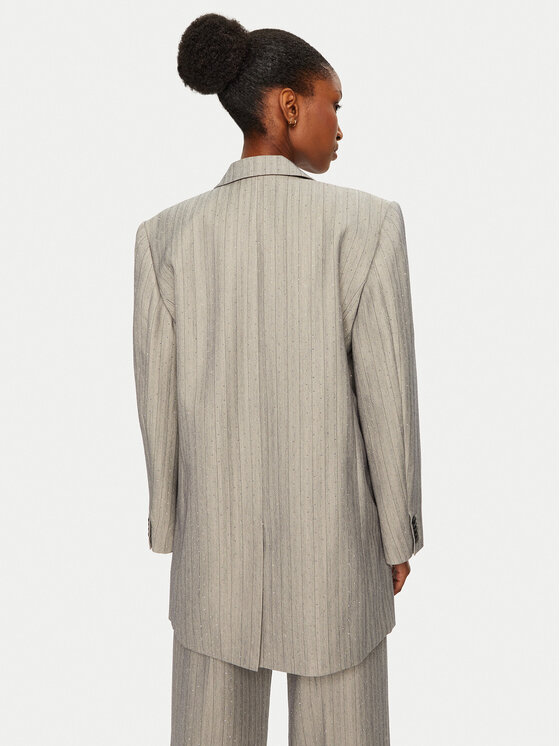 Munthe Munthe Marynarka 244151224410 Szary Regular Fit