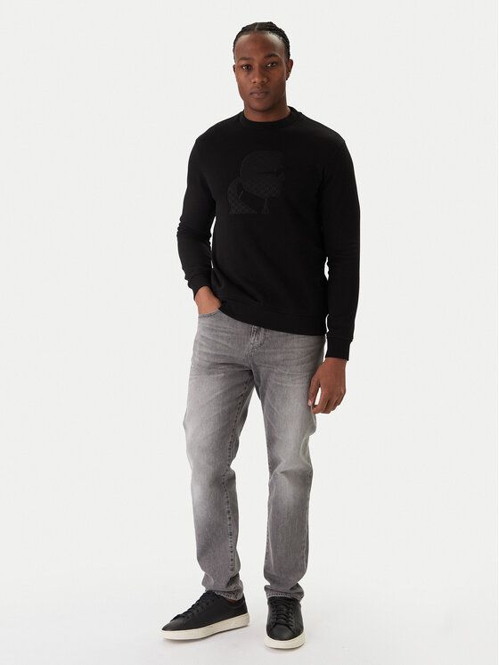 KARL LAGERFELD KARL LAGERFELD Bluză 705027 561910 Negru Regular Fit