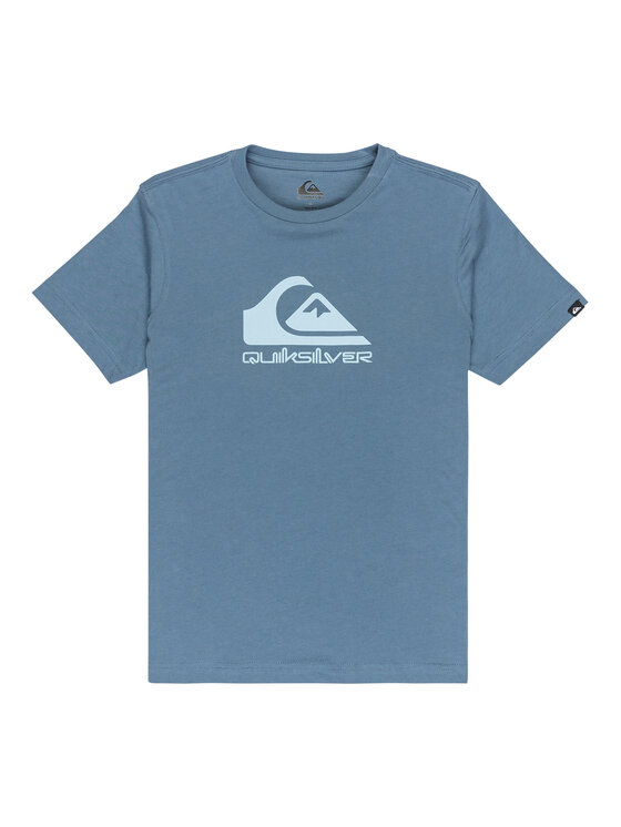 Quiksilver Quiksilver T-krekls Ev Comp Logo EQBZT04897 Zils Regular Fit