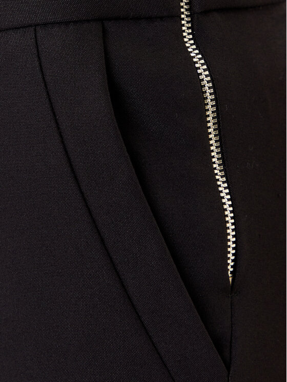 Morgan Morgan Spodnie materiałowe 211-PROSY.F Czarny Slim Fit