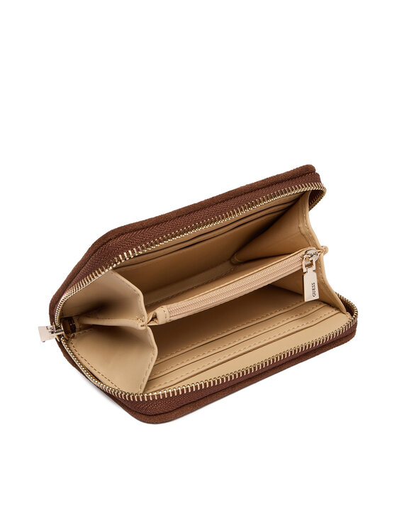Guess Guess Piniginė Samantha Slg SWJG23 13140 Šviesiai ruda