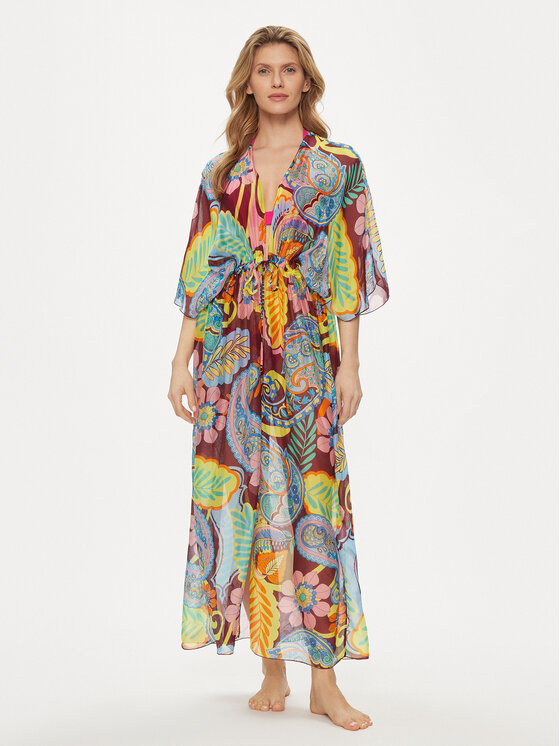 Guess Guess Пляжна сукня E4GK08 WE550 Кольоровий Regular Fit