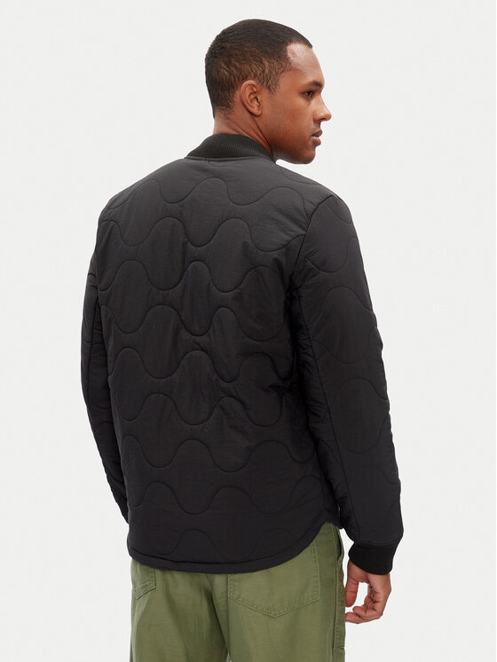 Pepe Jeans Pepe Jeans Bunda pro přechodné období Malabar PM403061 Černá Regular Fit
