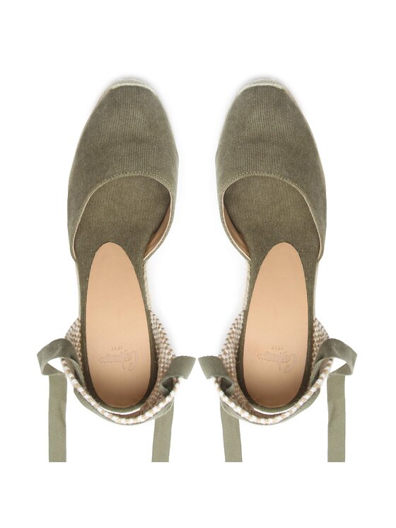 Castañer Castañer Espadrile Carina/8/002 021642-414 Zelena