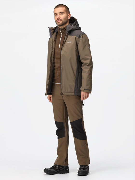 Regatta Regatta Kurtka zimowa Thornridge II RMP281 Zielony Regular Fit