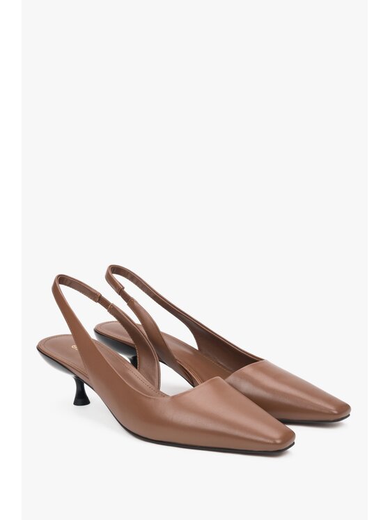 Estro Estro Γοβάκια ER00116927 Καφέ