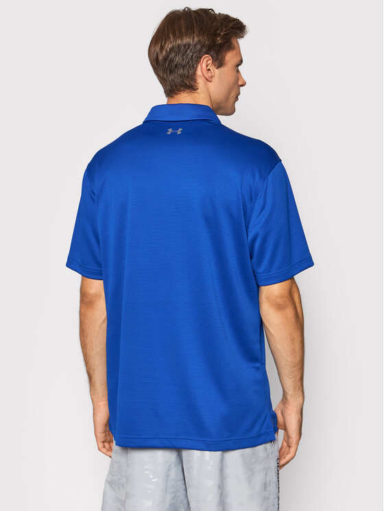 Under Armour Under Armour Polo Ua Tech 1290140 Niebieski Loose Fit