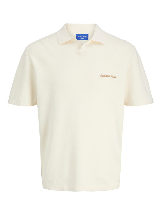 Jack & Jones Jack & Jones Polokošeľa Norrebro 12297926 Écru Relaxed Fit