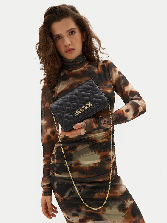 LOVE MOSCHINO LOVE MOSCHINO Ročna torba JC4079PP0LLA0000 Črna