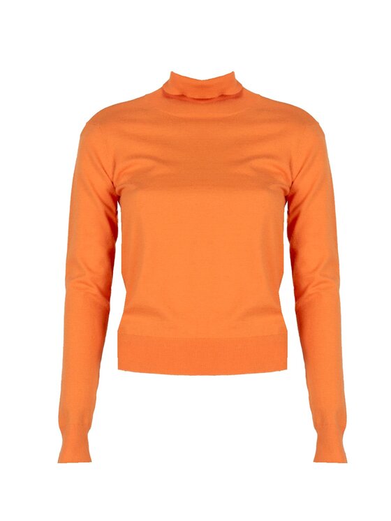 Silvian Heach Silvian Heach Maglione PGA22144LU | Nunteg Arancione Slim Fit