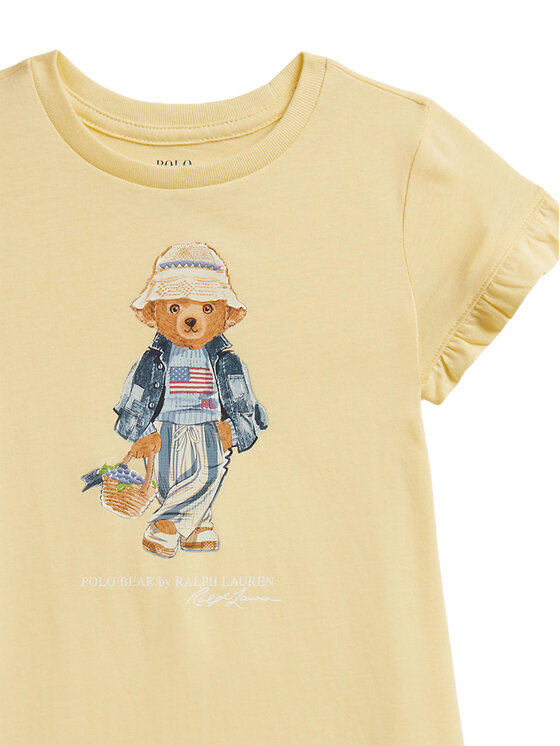 Polo Ralph Lauren Polo Ralph Lauren Igapäevane kleit 312A11770001 Kollane Regular Fit