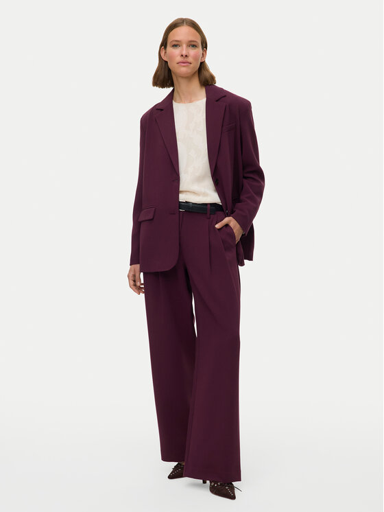 Vero Moda Vero Moda Szövet nadrág Michell 10336373 Lila Wide Leg