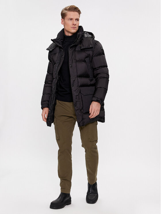 Blauer Blauer Μπουφάν χειμωνιάτικο 23WBLUK03009 Μαύρο Regular Fit