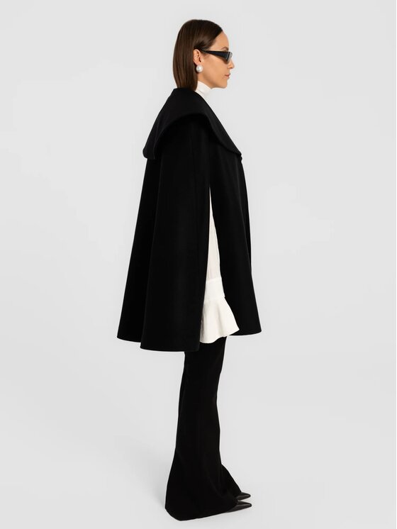 MANDRAGORA MANDRAGORA Poncho Sorte Nero Standard Fit