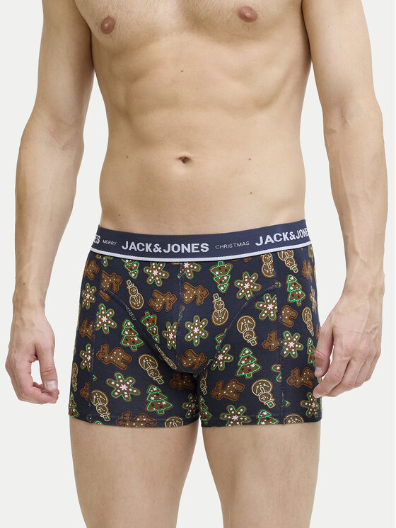 Jack & Jones Set de boxeri Gingerbread 12285149 Negru