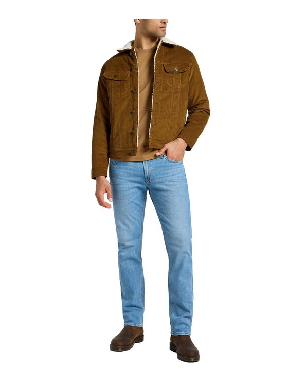 Lee Lee Giacca di jeans 112356720 Arancione Regular Fit