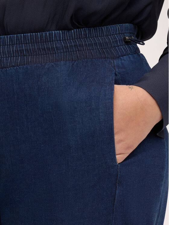 Fiorella Rubino Fiorella Rubino Jeansy P400E000080N034 Niebieski Baggy Fit