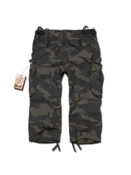Brandit Brandit Szorty materiałowe 2003.4.M Khaki Regular Fit