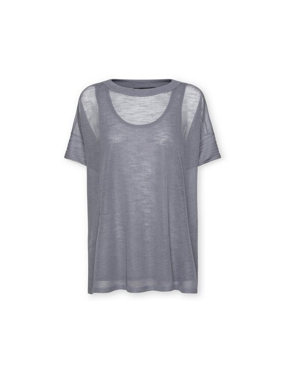 Elena Mirò Elena Mirò Maglione M609Z000758N023 Grigio Regular Fit