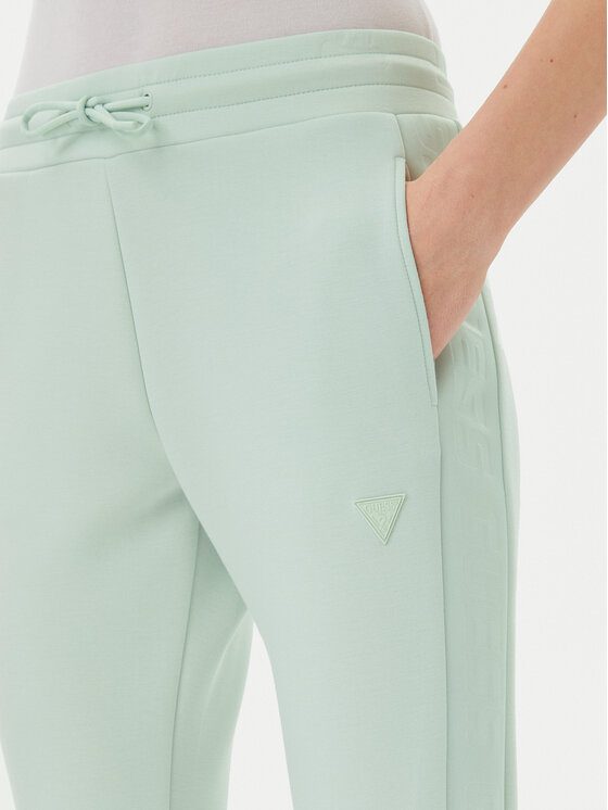 Guess Guess Спортивні штани V2YB18 K7UW2 Зелений Regular Fit