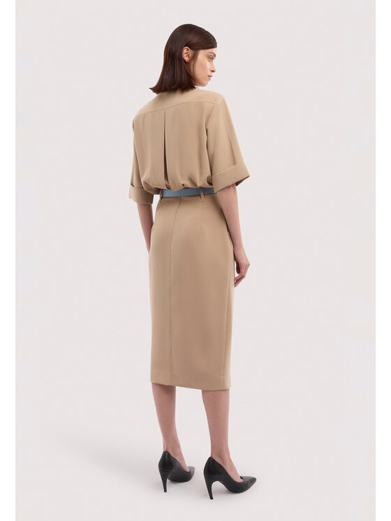 Trussardi Trussardi Abito da sera 7489A001813N012 Crema Regular Fit