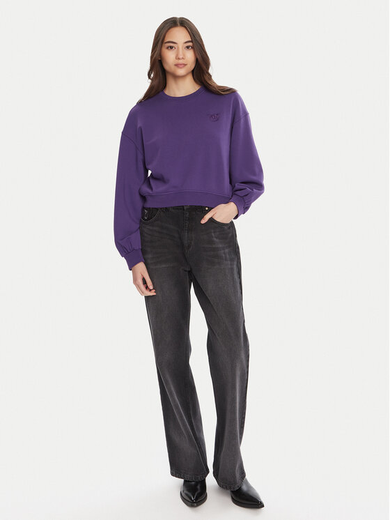 PINKO PINKO Μπλούζα Maliardo 105510 A2RB Μωβ Regular Fit