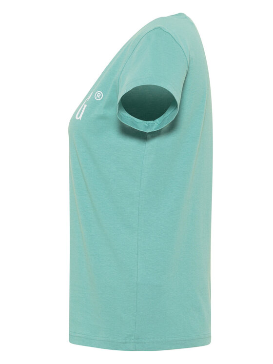 Mustang Mustang T-shirt Alina C Logo Tee Blu Regular Fit