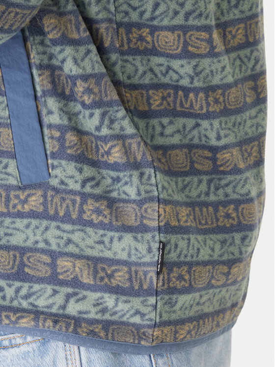 Quiksilver Quiksilver Flis EQYPF03071 Zelena Regular Fit