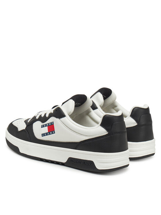 Tommy Jeans Tommy Jeans Sneakersy (New) Tjm Cupsole Leather Ess EM0EM01443 Biały