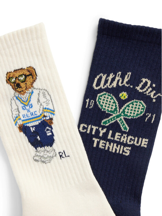Polo Ralph Lauren Polo Ralph Lauren Kõrgete meestesokkide komplekt (6 paari) 449973015001 Värviline