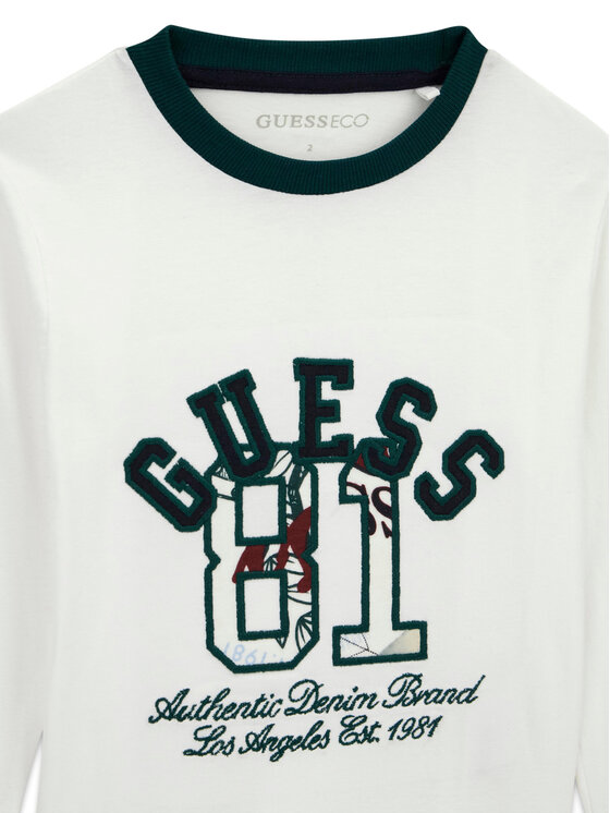Guess Guess Σετ μπλουζάκι και παντελόνι N6YG03 K4079 Μπεζ Regular Fit