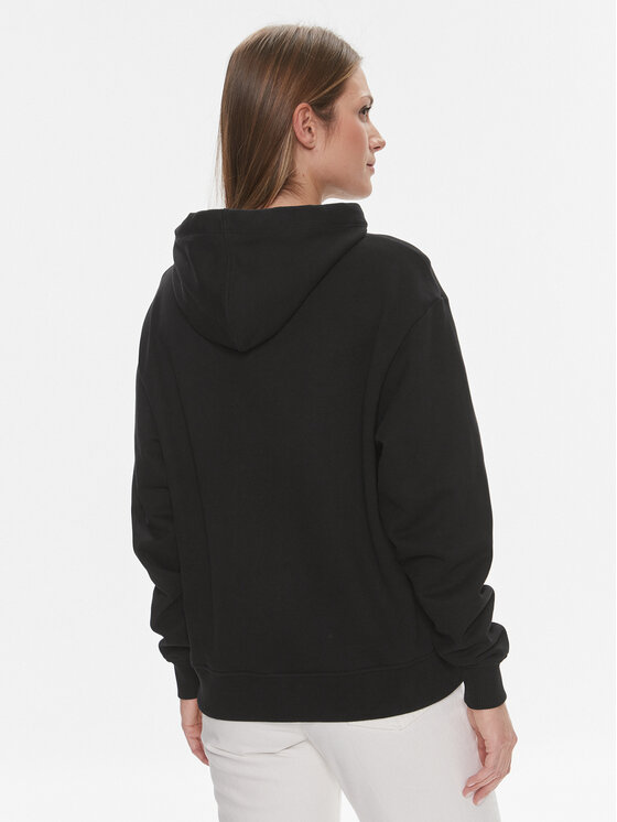 Calvin Klein Jeans Calvin Klein Jeans Μπλούζα Satin J20J223432 Μαύρο Regular Fit