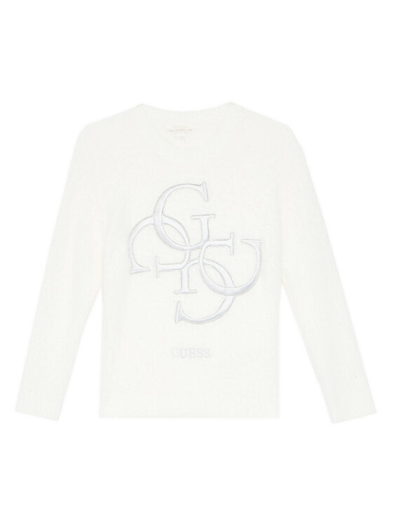 Guess Guess Pullover J5BR07 Z0720 Écru Regular Fit