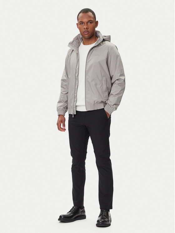 Calvin Klein Calvin Klein Μπουφάν μεταβατικό LV04LC511G Μπεζ Relaxed Fit