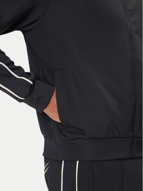 Plein Sport Plein Sport Μπλούζα FAEC MJB3816 STE003N Μαύρο Regular Fit