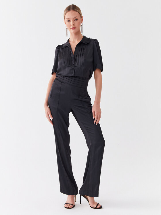 Zadig&Voltaire Zadig&Voltaire Kombinezon Calliope WWJU00027 Czarny Regular Fit