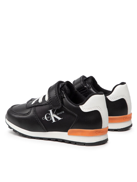 Calvin Klein Jeans Calvin Klein Jeans Sneakersy Low Cut Lace-Up Sneaker V1B9-80133-0208 S Czarny