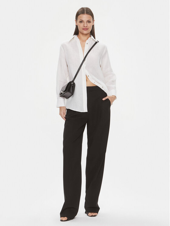 Marella Marella Πουκάμισο Racla 2413111104 Λευκό Regular Fit