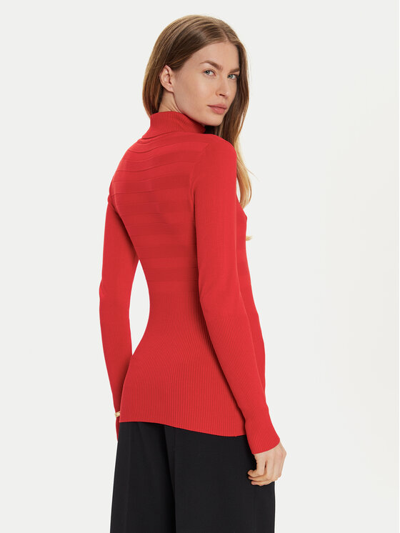 Morgan Morgan Golfas 132-MENTOS.M Raudona Slim Fit