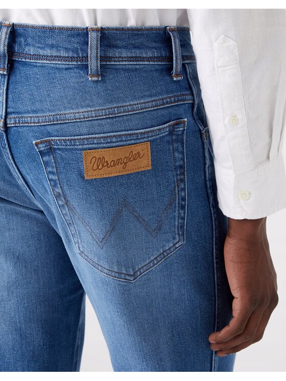 Wrangler Wrangler Jeansy Texas Niebieski Straight Fit