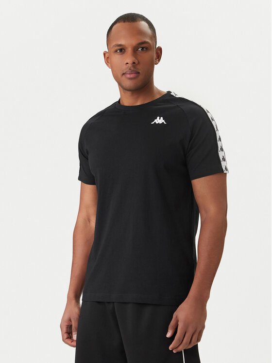 Kappa Tricou 303UV10 Negru Slim Fit