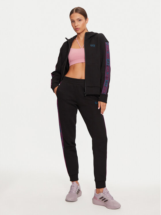 EA7 Emporio Armani EA7 Emporio Armani Суитшърт 6DTM03 TJUXZ 1200 Черен Regular Fit