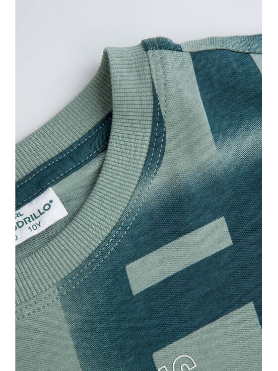 Coccodrillo Coccodrillo T-Shirt ZC6143203SBJ-011 Zelená Regular Fit