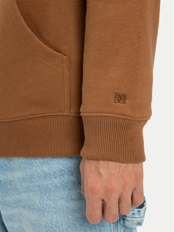 DC Shoes DC Shoes Світшот Patch It EDYFT03549 Коричневий Regular Fit