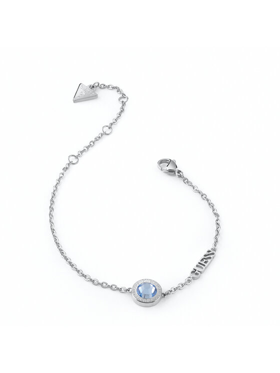 Guess Guess Náramok JUBB02246JWRHAQS Strieborná