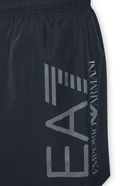 EA7 Emporio Armani EA7 Emporio Armani Plavecké šortky 7M002001 AF14497 MC026 Černá Regular Fit