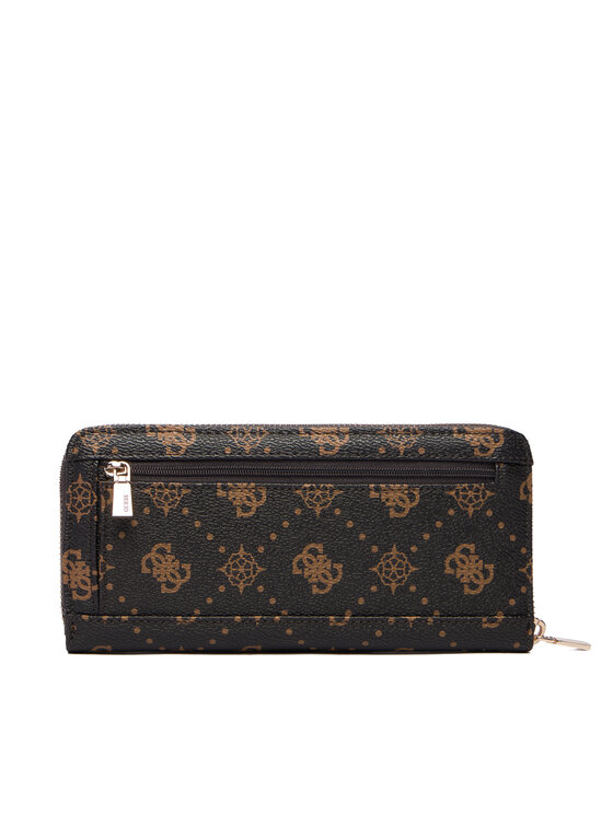 Guess Guess Портфейл Carrie Logo Slg SWGP98 98146 Кафяв